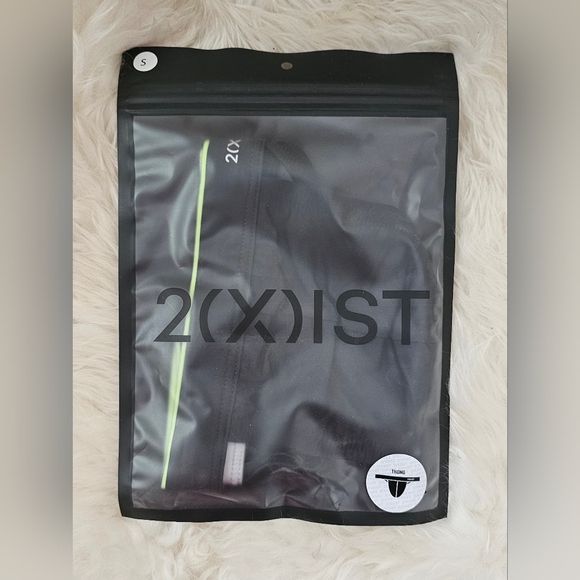 2(X)IST NWT Sliq Micro Y-Back Thong - Black with Yellow Trim - Small Size 28-30 - Picture 7 of 9